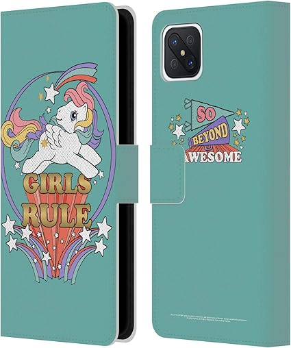 Amazon オフィシャル My Little Pony Classic ガールズ ルール ファン ハウス Oppo Reno4 Z 5g 専用レザーブックウォレット カバーケース Head Case Designs 家電 カメラ