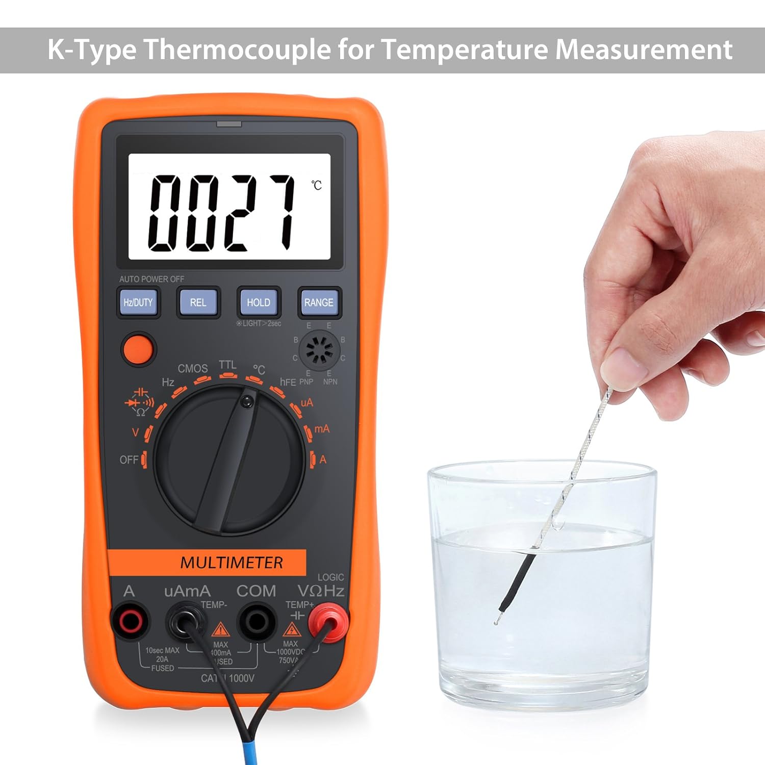 Neoteck Digital Multimeters 4000 Counts Auto Manual Ranging Neoteck