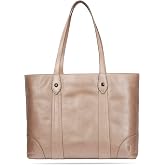 Frye Women's Melissa Shopper Tote Bag, Stylist Large Handbag with Adjustable Strap &amp; Pockets