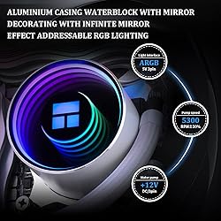 Thermalright Frozen Notte 240 WHITE ARGB Water