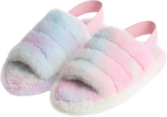 fluffy shoes for girls