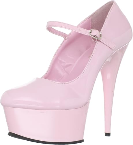 baby pink platform heels