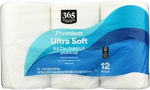 365 by Whole Foods Market Ultra Soft Bath Tissue 12ct, 244 CT