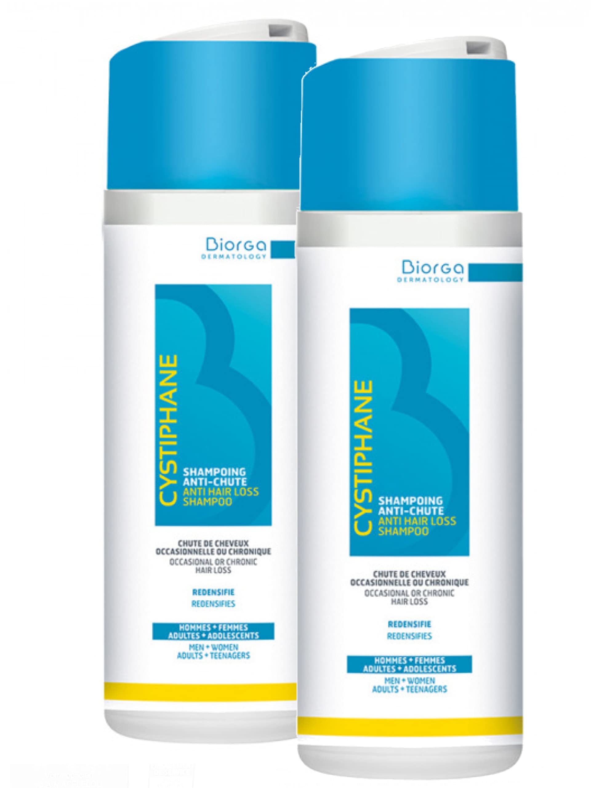 Bailleul Cystiphane Cystine B6 Shampoo for Hair Loss, Cystine B6, 2 x 200 ml