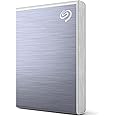 Seagate One Touch SSD 1TB External SSD Portable – Blue, speeds up to 1030MB/s, 6mo Mylio Photo+ subscription, 6mo Dropbox Backup Plan​ and Rescue Services (STKG1000402)