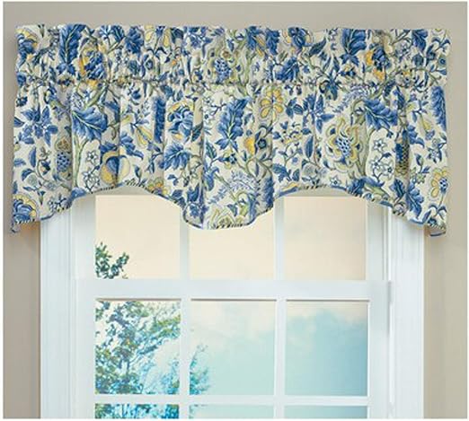 Amazon Com Waverly Home Classics Buckingham Valance 80 X 18
