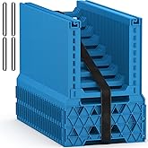 BEBOBLY RV Sewer Hose Support 20FT with Secure Rubber Band & Carry Strap, RV Sewer Hose Holder Adjust Height for Travel Trail