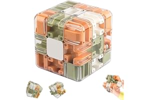 Large Labyrinth 3D Puzzle Maze Cube - Engaging Brain Teaser Toy, 3D Magic Cube Maze Ball Puzzles - Spatial Awareness Brain Tr
