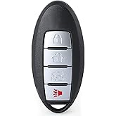 Keymall Keyless Entry Remote Key Fob Replacement for Infiniti Q50 2014 2015 2016 FCC ID:KR5S180144203 P/N:285E3-4HD0C 4A Chip 4 Buttons
