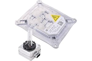 HIOLPEN Headlight Ballast Xenon HID Headlamp Ballast Unit Module with D1S/D1R 35W Bulb Compatible for Cadillac 2008-2011 DTS 4.6L 2007-2010 for Audi TT 2007-2011 for BMW 328i X5 25806714 Headlight Ballast