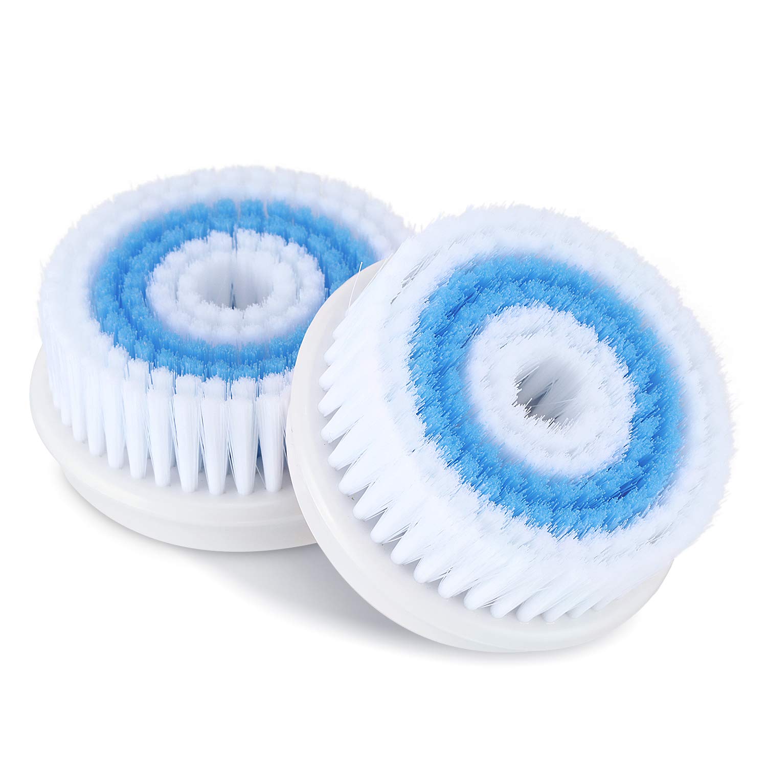 Misiki Facial Cleansing Brush Head 0.1mm Replacement Exfoliate Brush Head for Face Cleansing Brush Suitable for Dry, Oily, Acne-Prone Sensitive Skin-2 Pack: Beauty