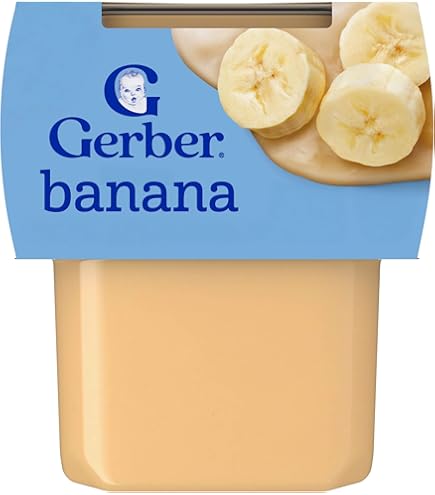 Amazon.com: Gerber Stage 2 Baby Food, Peach Puree Tubs, No