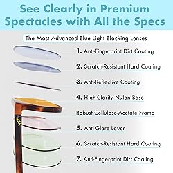 Orange Blue Light Blocking Glasses for Better Sleep