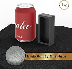 MMasters 1kg-4 Pieces Premium Graphite Ingot Mold