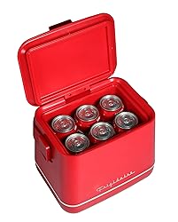 FRIGIDAIRE - Portable 6 Can Mini Personal Fridge