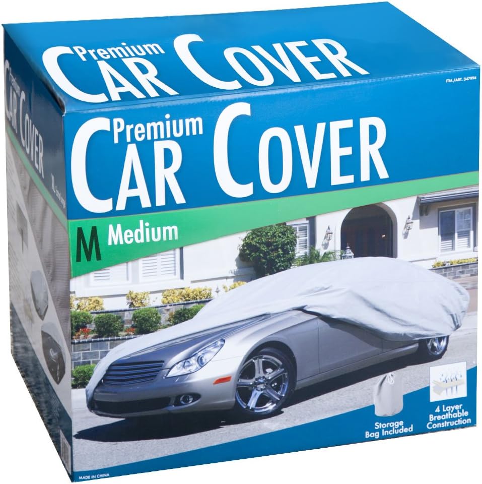 breathable fabric MED Premium 160gsm Indoor Car Cover Blue Super Soft