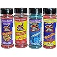 Flaming Hot Flavored Chili Powder pack of 4 Hot Flaming (4 Pack, Tost Hot, Flamin,Takiblu,TakiHot)