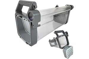 Aquatic Hunt The Lionfish Locker - Safely Handle Lionfish, Lobster, Crabs, Crown of Thorns and More (Sharkskin (Grey), 20" Lionfish Locker)