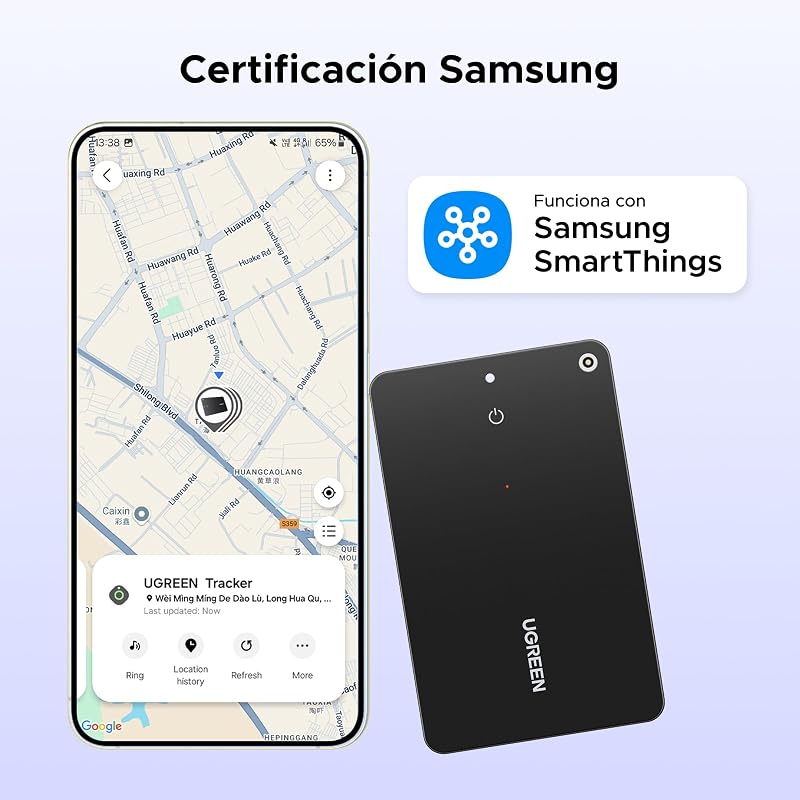 FineTrack Slim S Smart Finder Tag Sólo Samsung SmartThings
