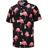 Mens Golf Polo Shirts Funny Golf Shirts for Men Short Sleeve Performance Moisture Wicking Dry Fit Polo Golf Shirts