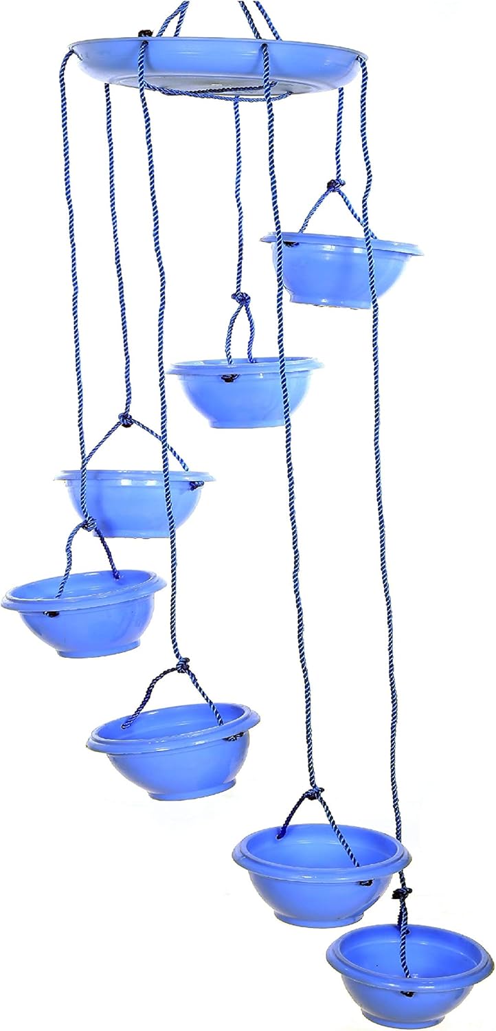 Welkar Spiral Flower Hanging Pot for Décor Balcony Home Garden Indoor