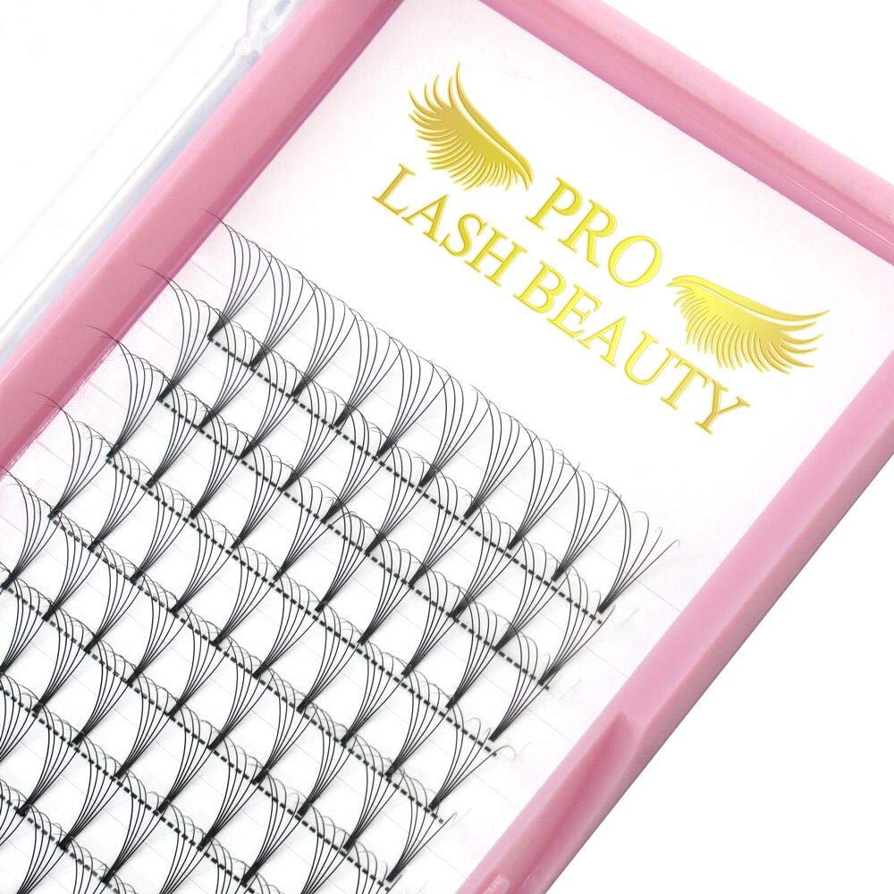 Pre Made Fan Eyelash Extensions 5D-D-0.10-15mm Short Stem Premade Fans Eyelash Extension Pre Fanned Russian Volume Lashes 0.07 0.10 Lash Extensions (5D-D-0.10-15)