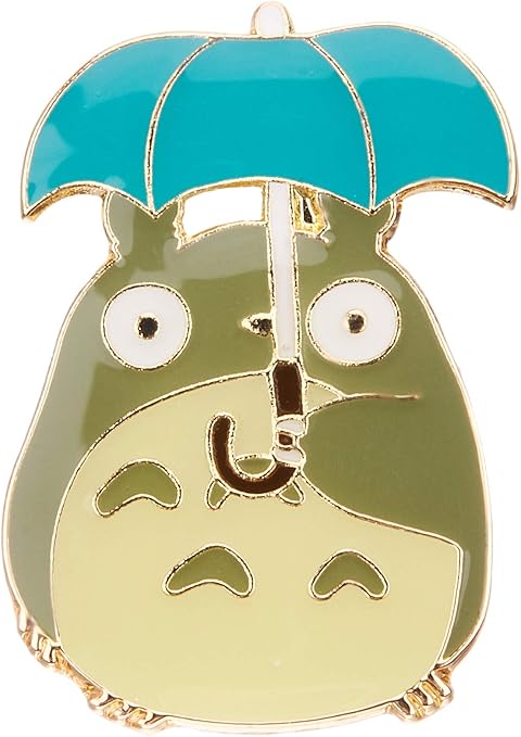 Amazon となりのトトロ ピンバッチ 大トトロ 傘 T 18 バッジ おもちゃ