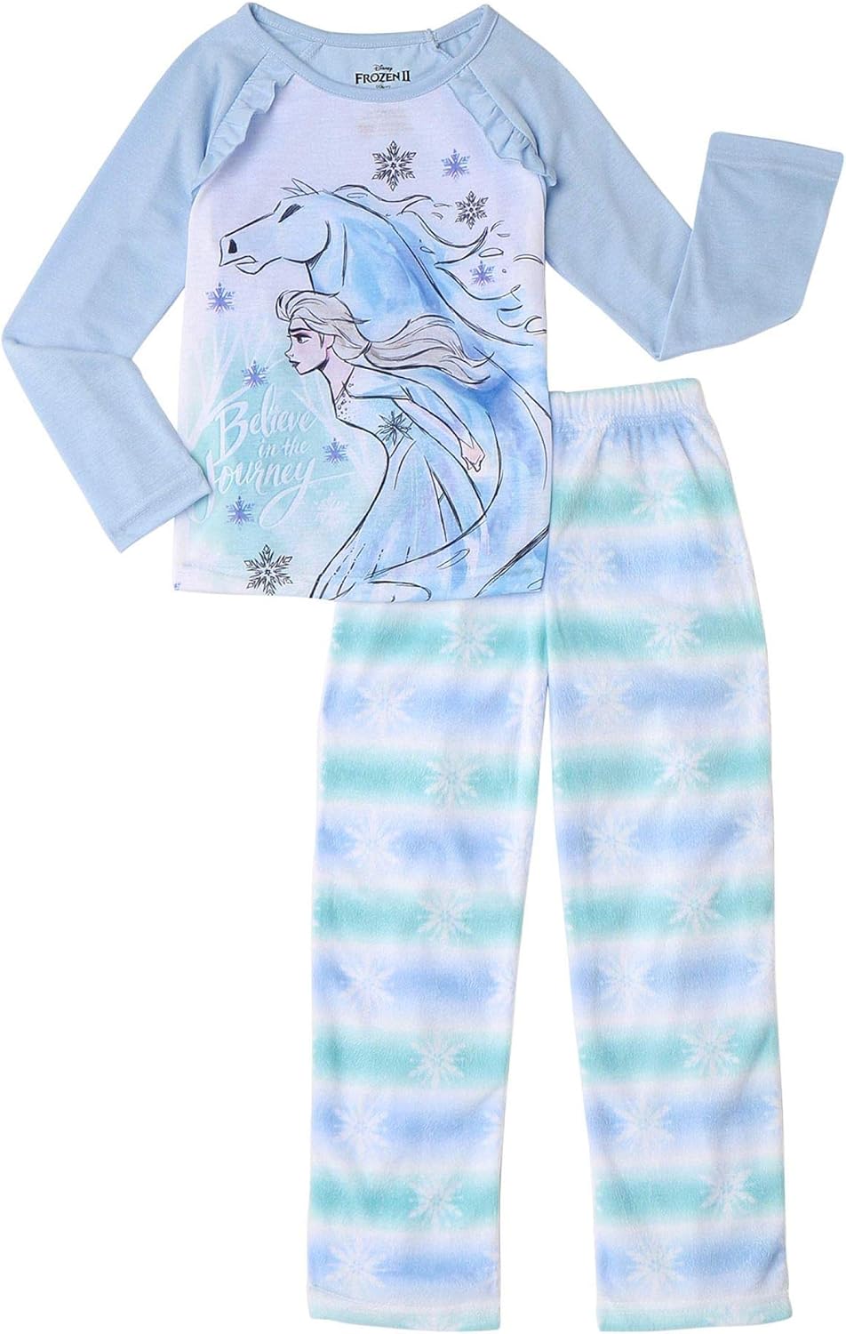 baby girl frozen pajamas