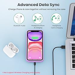 Battery Case for iPhone 11/XR, 2024 Upgraded