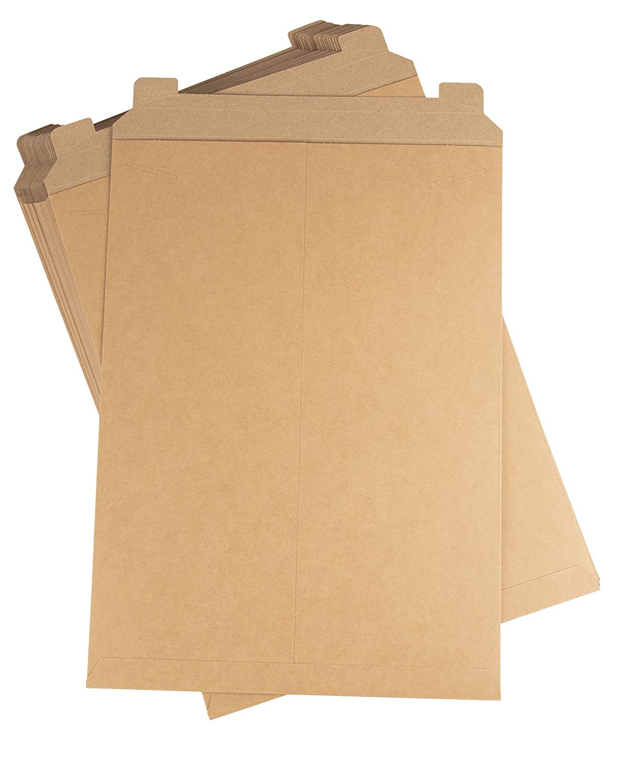 11x13.5 Cardboard Mailers Shipping Envelopes, Flat Rigid