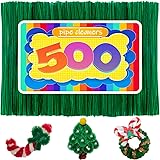 GAGANIU 500pcs Pipe Cleaners, Pipe Cleaners for