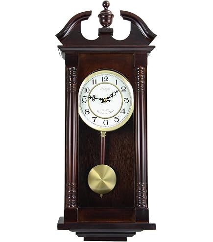 Amazon.com: Bedford Clock Collection Antique Mahogany Cherry Oak