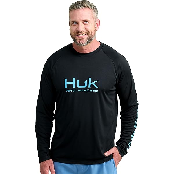HUK Men's Performance Fishing Logo Tee, Short Sleeve, Quick-Dry, Harbor  Mist, Small : Amazon.ca: Clothing, Shoes \u0026 Accessories