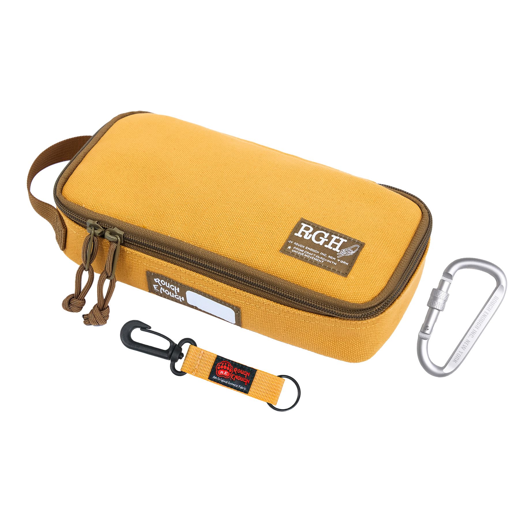 Photo 1 of Rough Enough Small Tool Bag Pouch Canvas Portable Tool Box Organizer Case with Zipper Handle for Motorcycle Road Bike Electricians