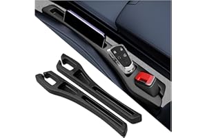 2PCS Car Seat Gap Filler Organizer,Anti-Drop Seat Gap Filler Strip with Dual Storage Slot Fit for 1.43-1.53" Gaps,Multi-Funct