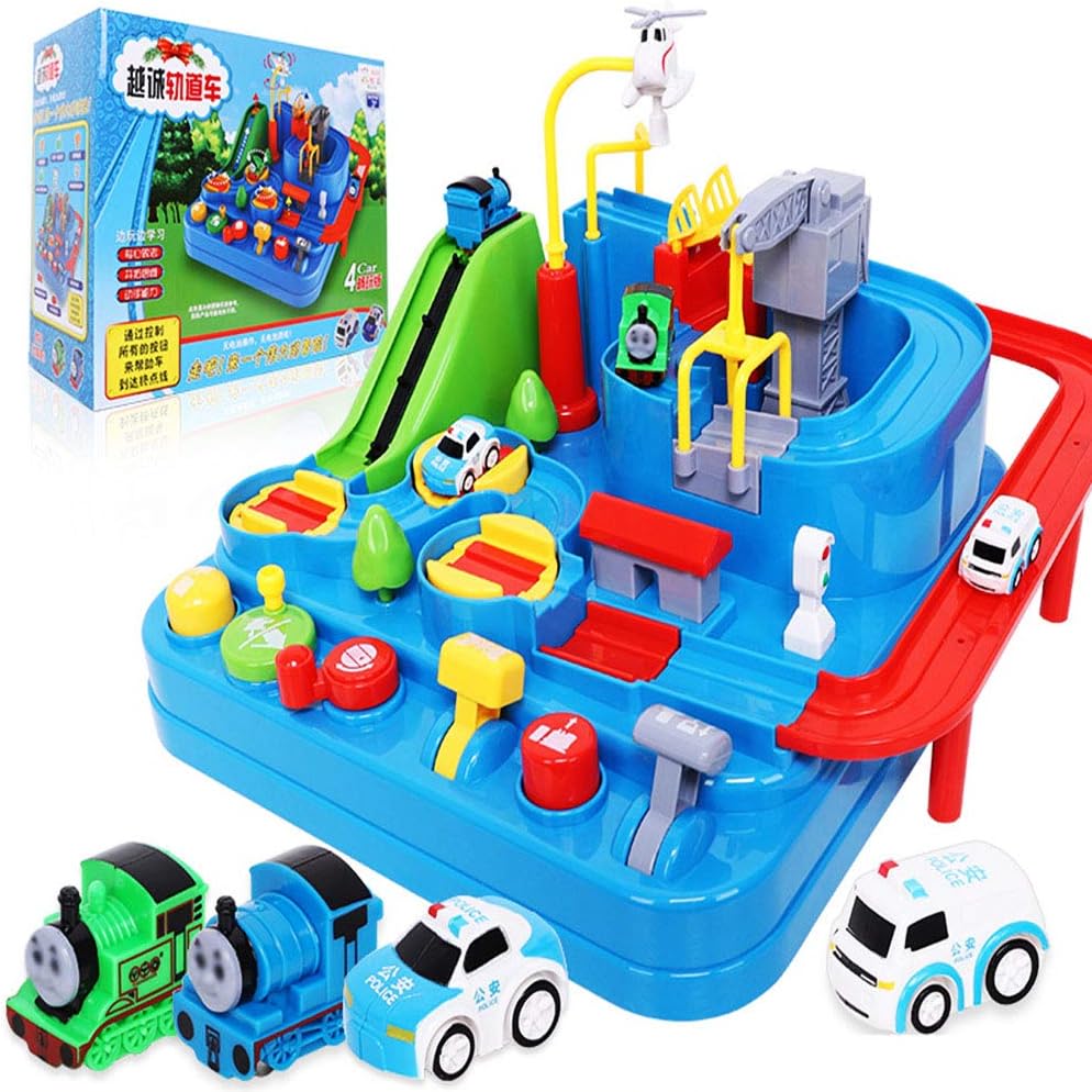 plastic train set
