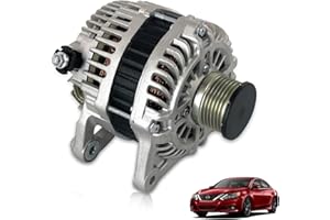 SHUMERAL 12V 110A Alternator Compatible With 2013 2014 2015 2016 2017 2018 Nissan Altima 2.5L L4, 6-Groove Pulley Clockwise, Replace # 231003TA1B, 23100-3TA1B, 23100-3TA1ARE, 2310M-3TA1BRW