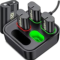 Rechargeable Battery Packs for Xbox One/Xbox Series X|S, 4X1200mAh Xbox One Controller Battery Packs, Rechargeable…