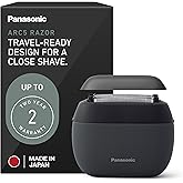 Panasonic ARC5 Palm-Sized Electric Razor, Handheld Luxury Compact Travel Shaver with 5-Blade Cutting System and USB-C Charging, Wet/Dry - ES-PV3A-K