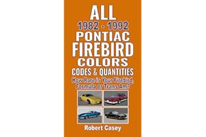 All 1982-1992 Pontiac Firebird Colors, Codes & Quantities: How Rare is Your Firebird, Formula, or Trans Am?