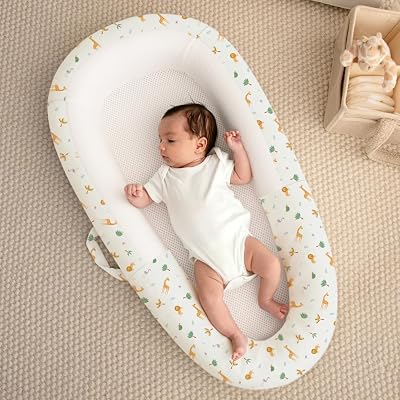 PurFlo Sleep Tight Baby Bed For Overnight Sleep Sav 92x49cm 71x27cm