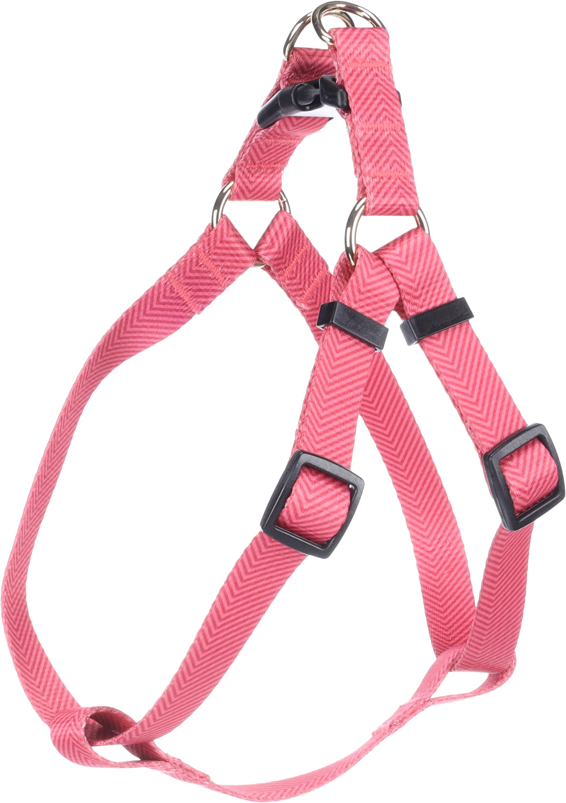 Flamingo Dog Harness Step&Go Noekie Pink M 35-60cm 35-60cm 20mm