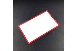 Replacement Glass Top Upper Screen Frame Lens Cover LCD Screen Protector with Adhesive for New 3DS XL LL 2015 Console Red