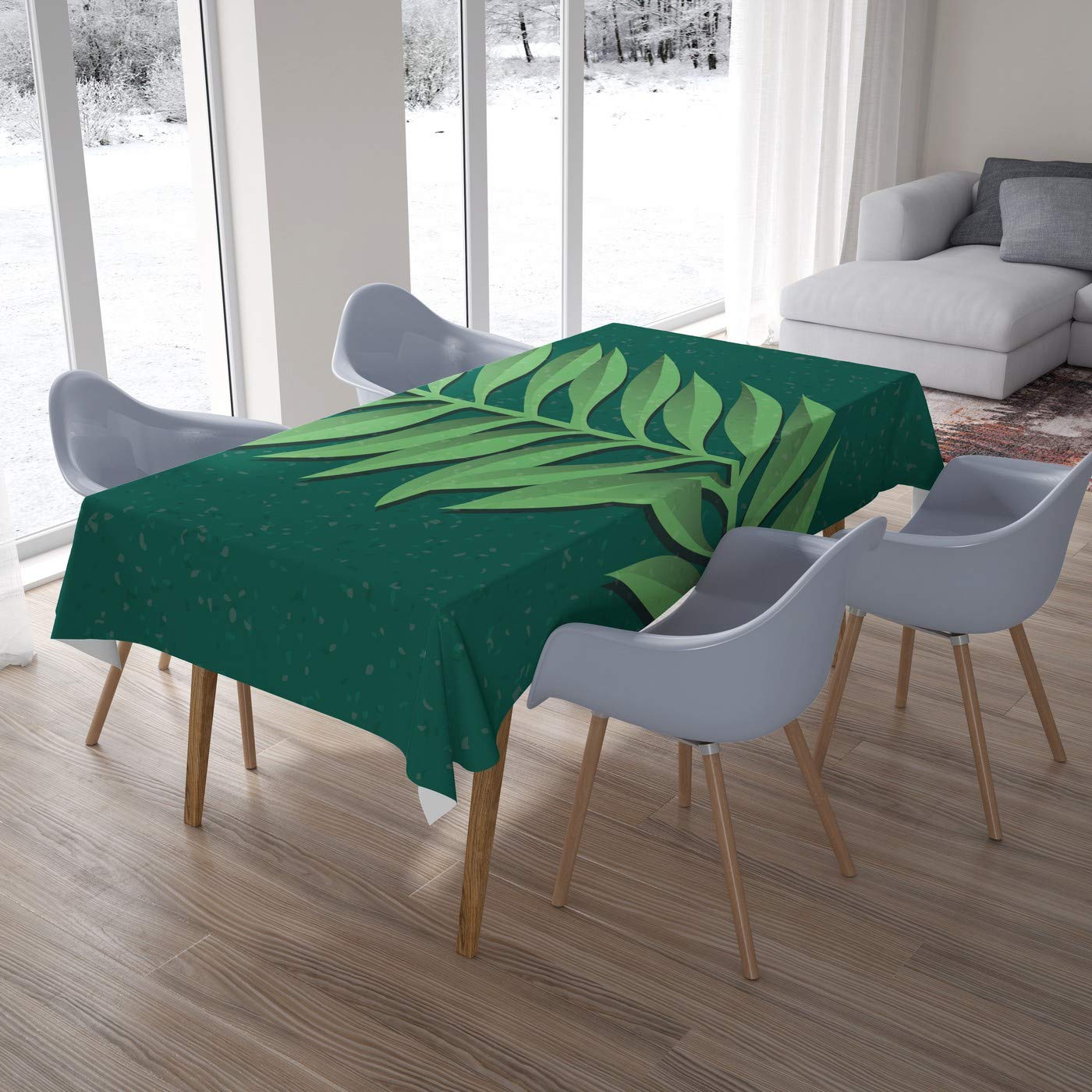 Bonamaison Kitchen Decoration, Tablecloth, 140cm x 200cm - Designed and Manufactured in Turkey