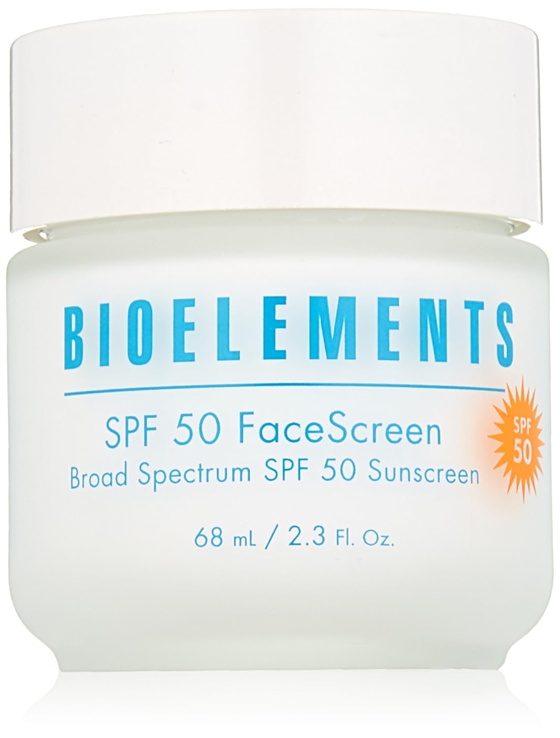 bioelements spf 50 face screen
