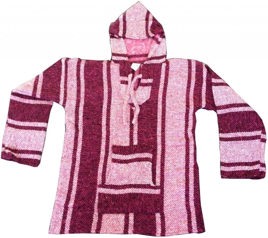 pink baja hoodie