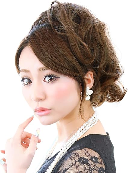 Amazon Aquadoll アクアドール ウィッグ ポニーテール シフォン カール クリップ テール ポイントウィッグ フリーサイズ Jbk ジャパニーズブラック Wgt027jbk ポイントウィッグ 通販