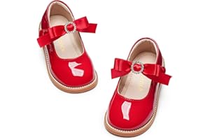 Kiderence Girls Flat Dress Shoes School Oxfords Marry Jane (Toddler/Little Kids)