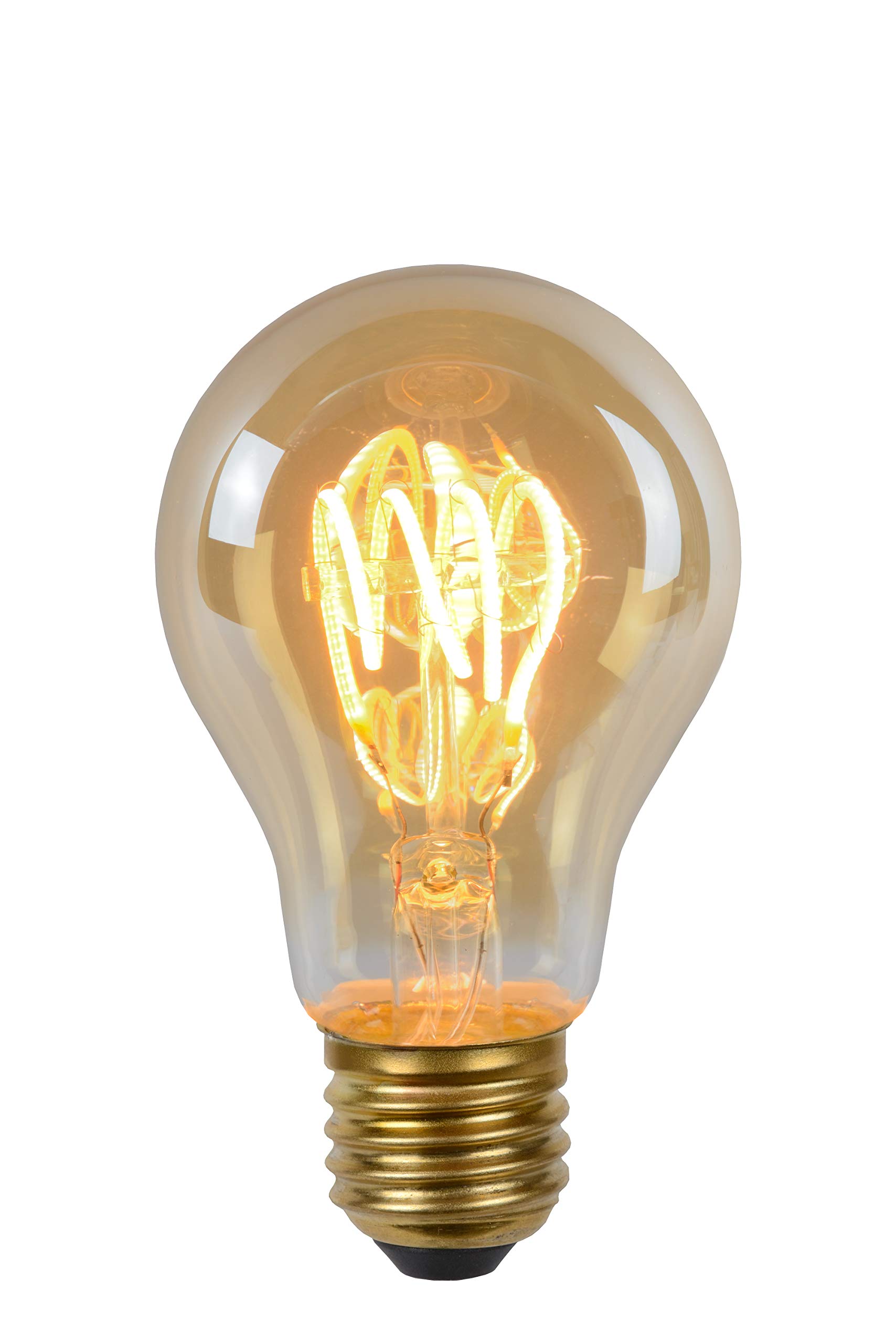 Lucide LED Bulb Twilight Sensor - Filament Bulb Outdoor - Ø 4 cm - LED - E27-1x4W 2200K - Amber