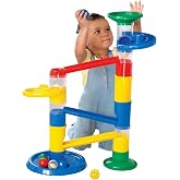 MindWare Junior Marble Run, 20 Pieces | Build working marble runs and watch them roll.